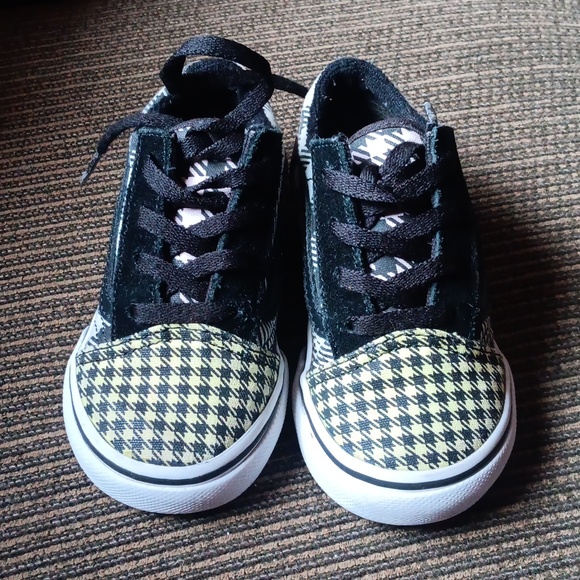 VANS Toddler Old Skool Plaid Sneakers - Picture 1 of 6